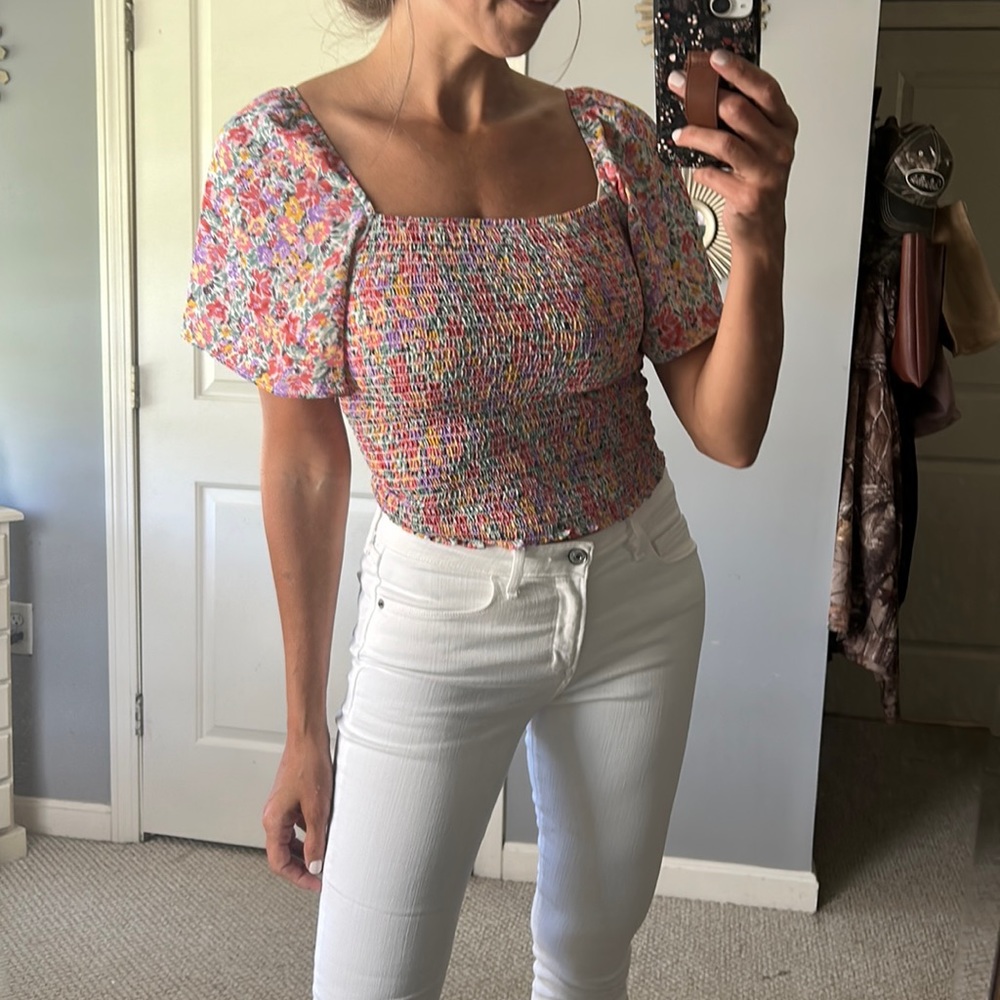 Smocked Blouse
